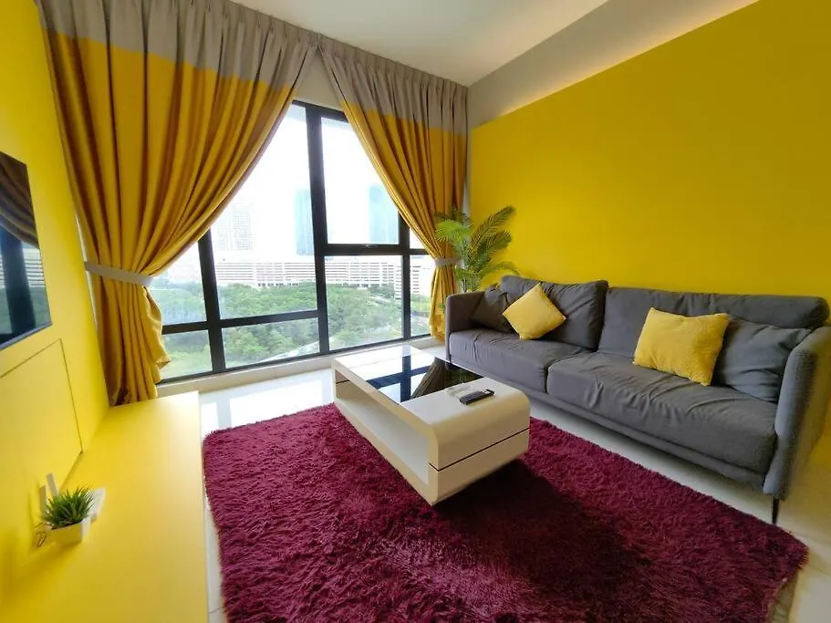 ג'והור בהרו Southkey Mosaic 3Br, 1-7Pax Mid Valley View