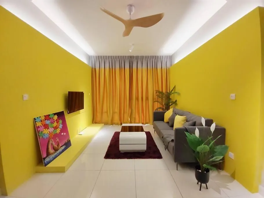 ג'והור בהרו Southkey Mosaic 3Br, 1-7Pax Mid Valley View דירה