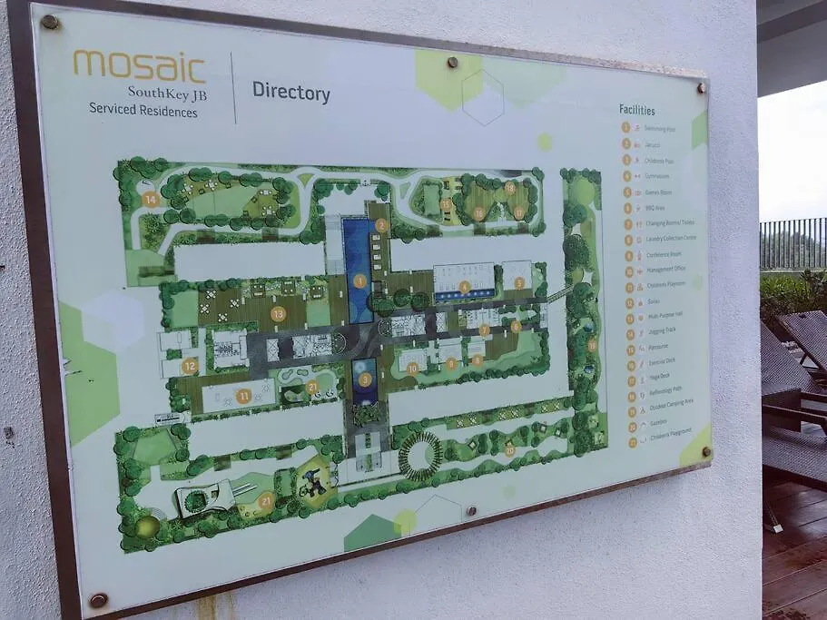 Apartment Southkey Mosaic 3Br, 1-7Pax Mid Valley View Johor Bahru